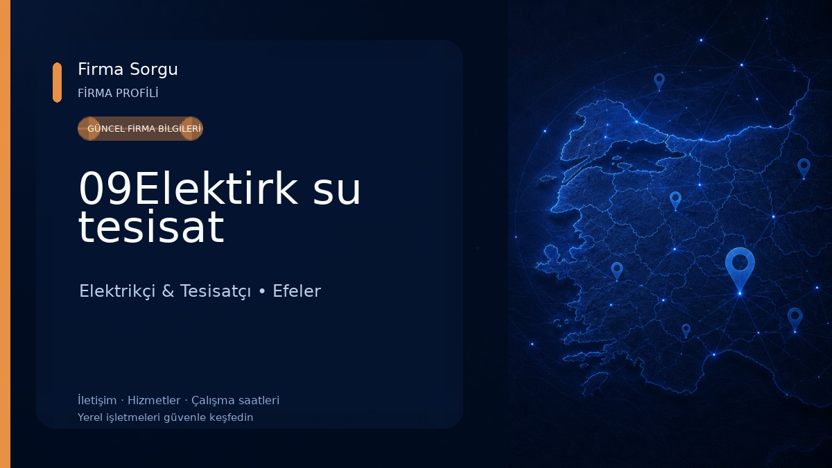 09Elektirk su tesisat