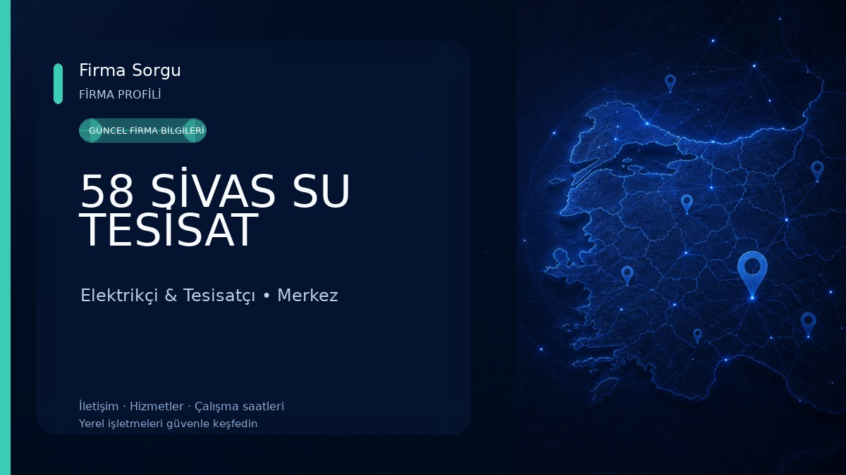 58 SİVAS SU TESİSAT