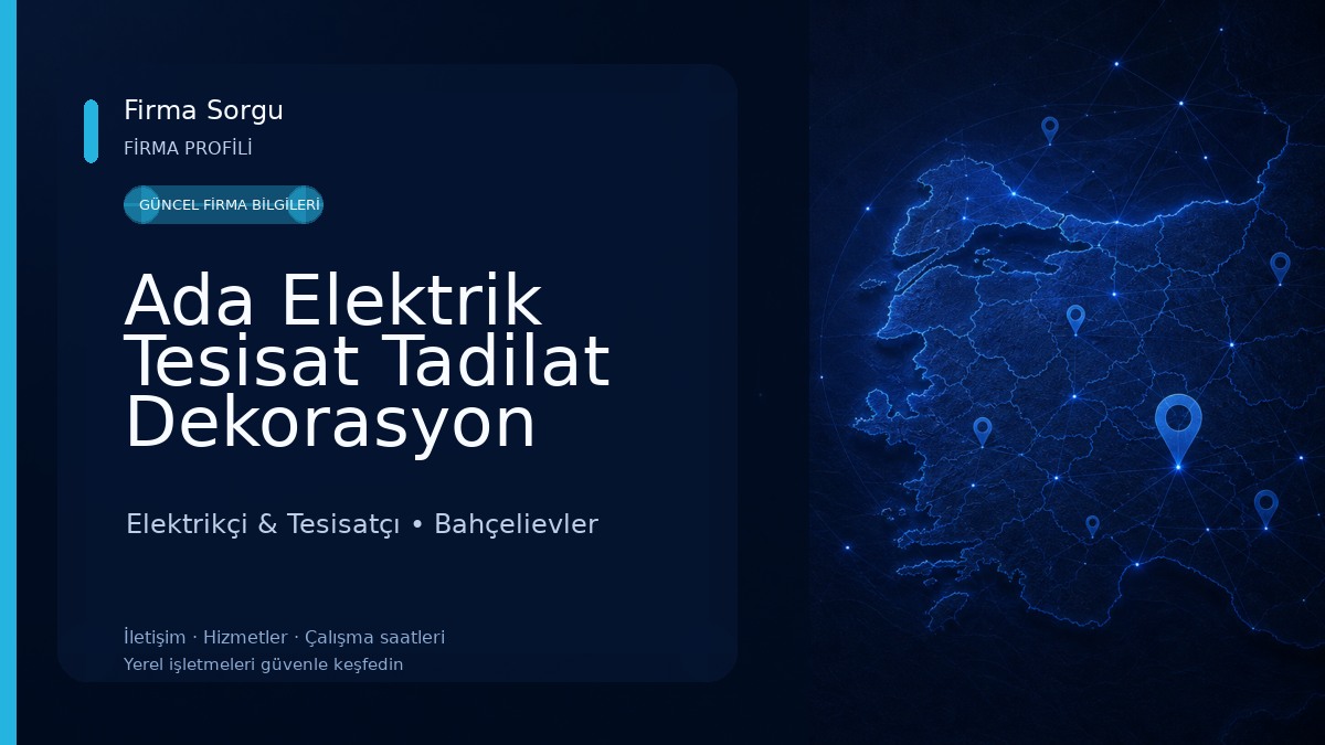 Ada Elektrik Tesisat Tadilat Dekorasyon
