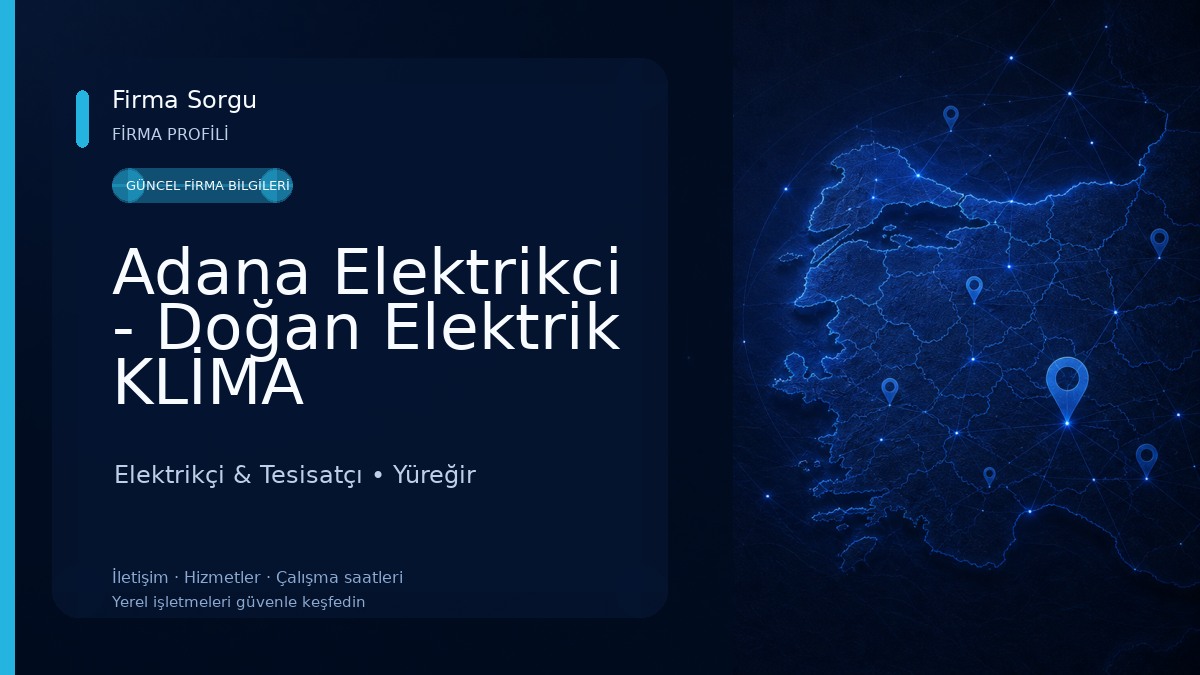 Adana Elektrikci - Doğan Elektrik KLİMA