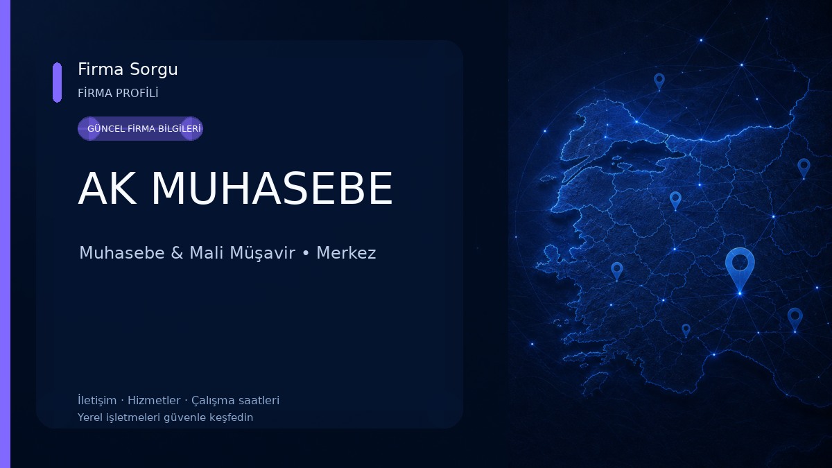 AK MUHASEBE