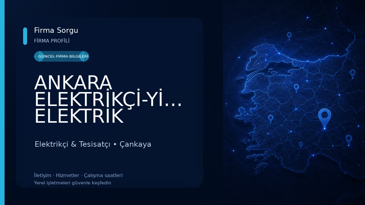 ANKARA ELEKTRİKÇİ-YİĞİT ELEKTRİK