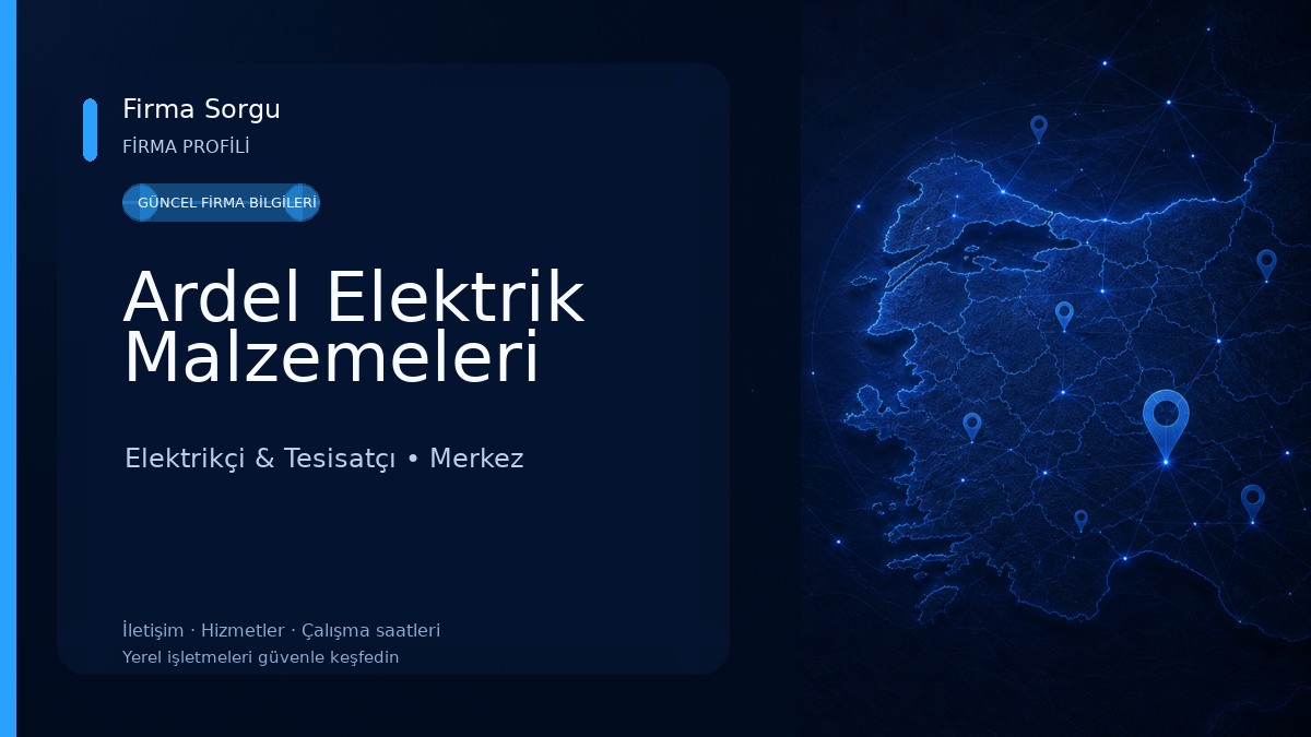 Ardel Elektrik Malzemeleri