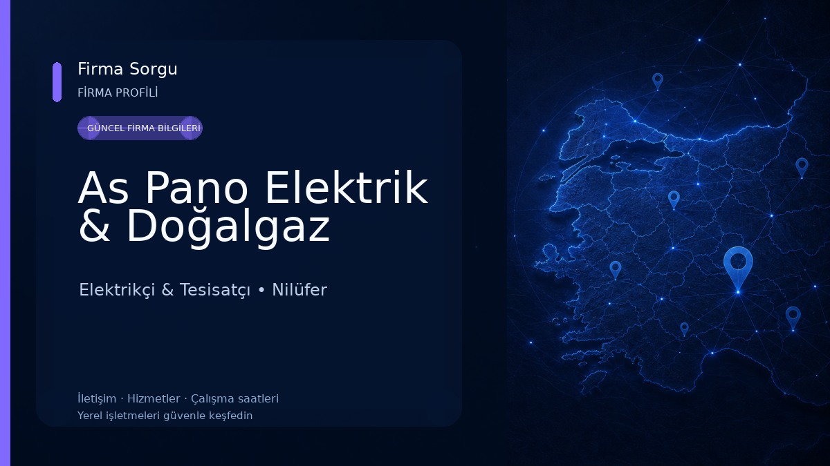 As Pano Elektrik & Doğalgaz