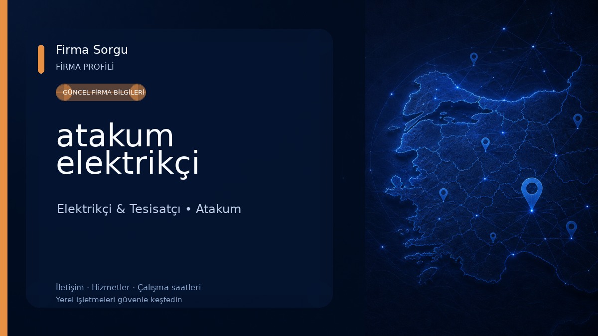 atakum elektrikçi