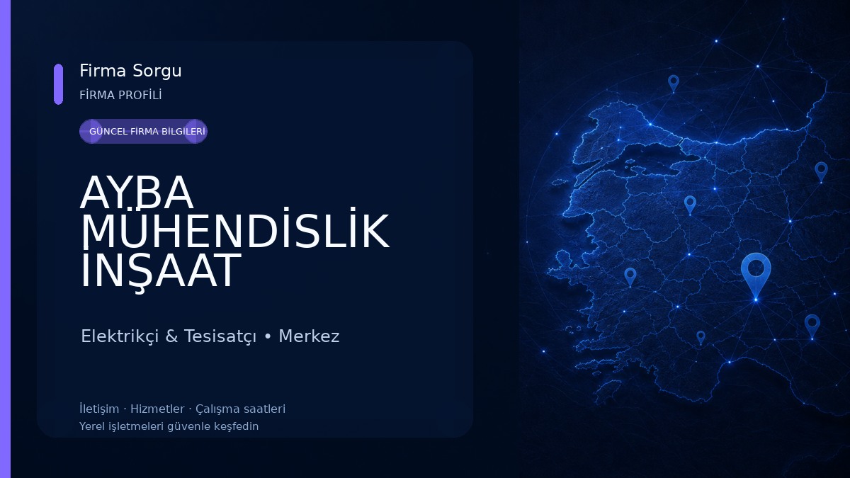 AYBA MÜHENDİSLİK İNŞAAT