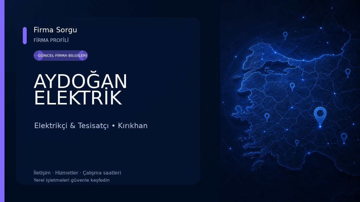 AYDOĞAN ELEKTRİK