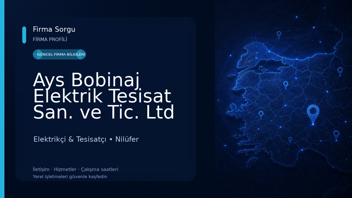 Ays Bobinaj Elektrik Tesisat San. ve Tic. Ltd .Şti.