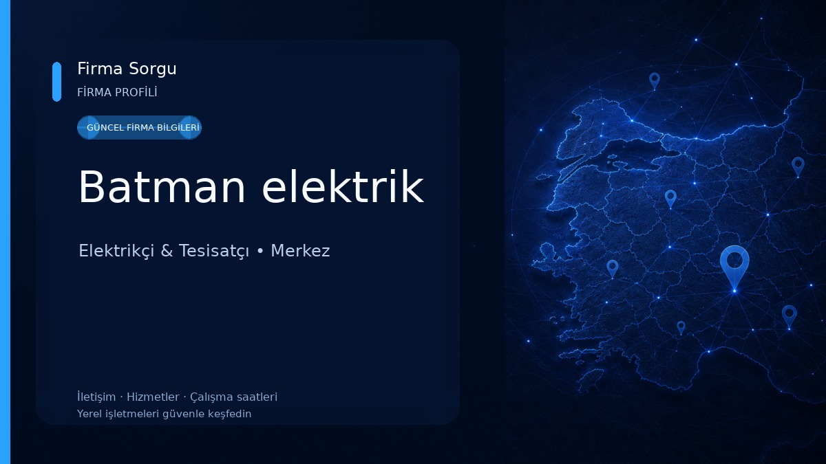 Batman elektrik