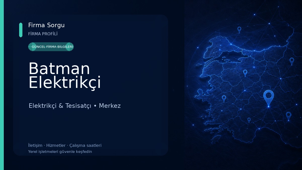 Batman Elektrikçi