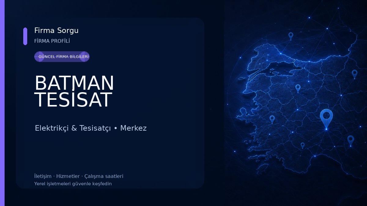 BATMAN TESİSAT