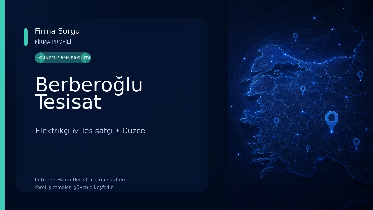 Berberoğlu Tesisat