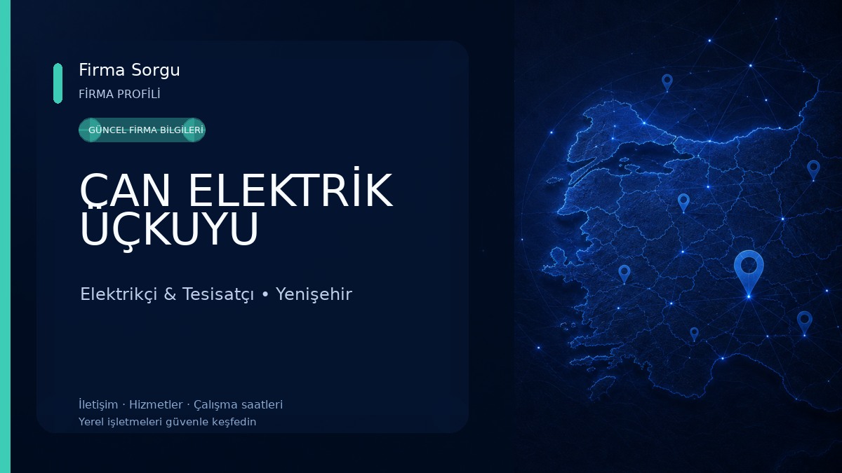 CAN ELEKTRİK ÜÇKUYU