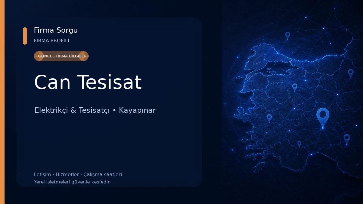 Can Tesisat
