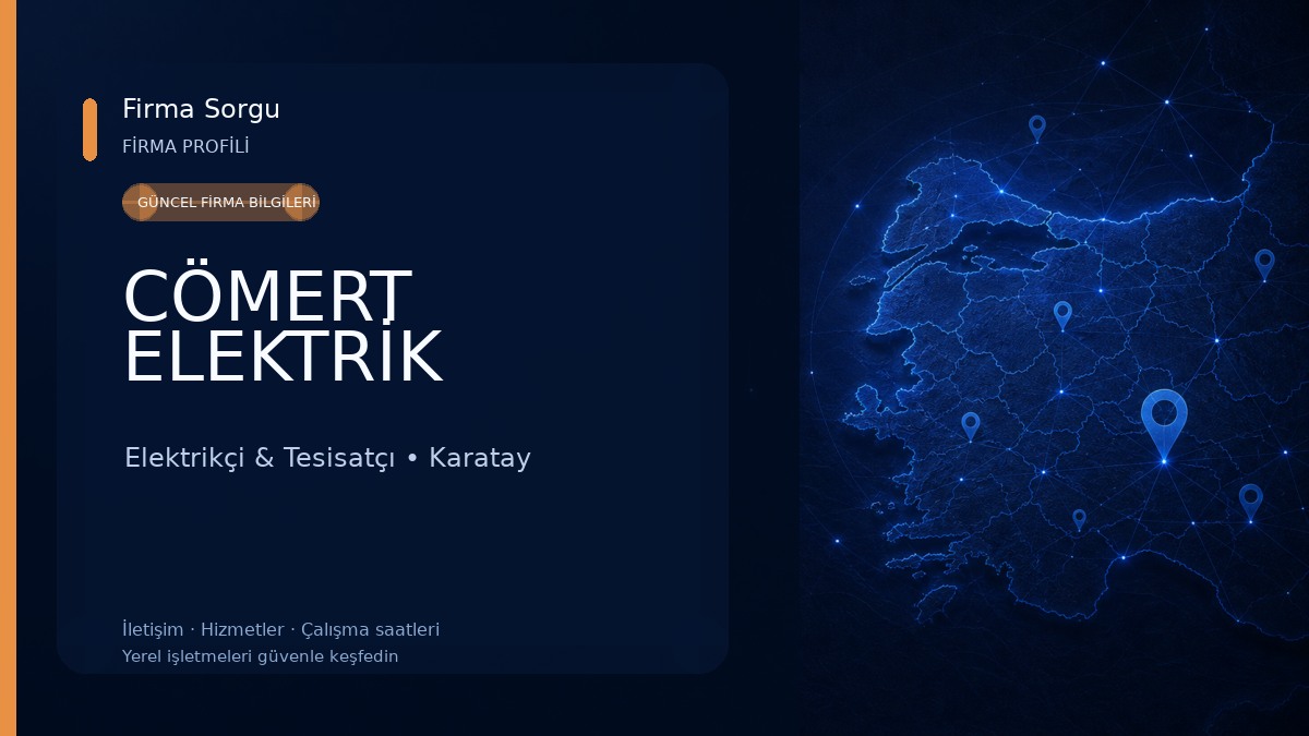 CÖMERT ELEKTRİK