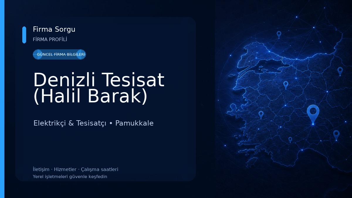 Denizli Tesisat (Halil Barak)