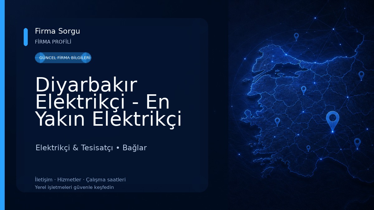 Diyarbakır Elektrikçi - En Yakın Elektrikçi 7/24