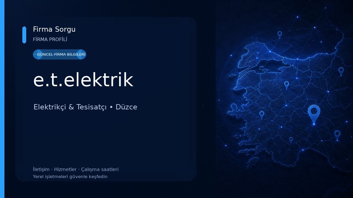 e.t.elektrik