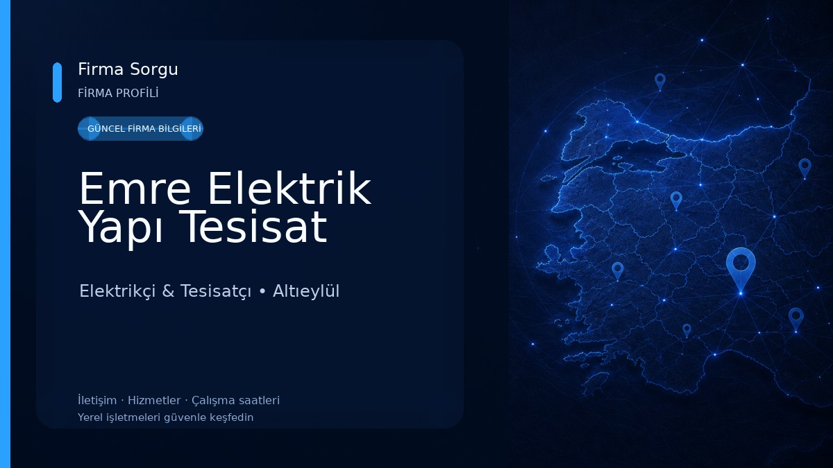 Emre Elektrik Yapı Tesisat