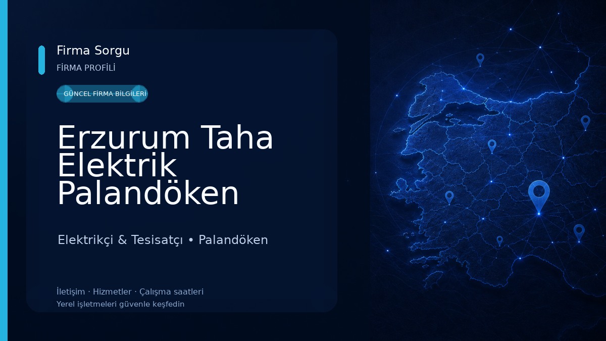 Erzurum Taha Elektrik Palandöken