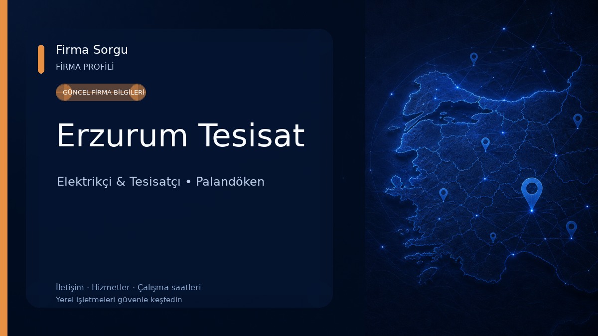 Erzurum Tesisat