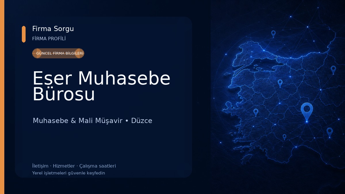 Eser Muhasebe Bürosu