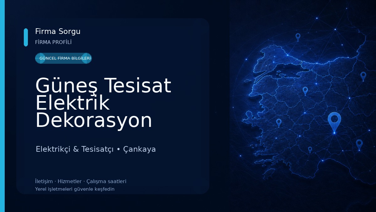 Güneş Tesisat Elektrik Dekorasyon
