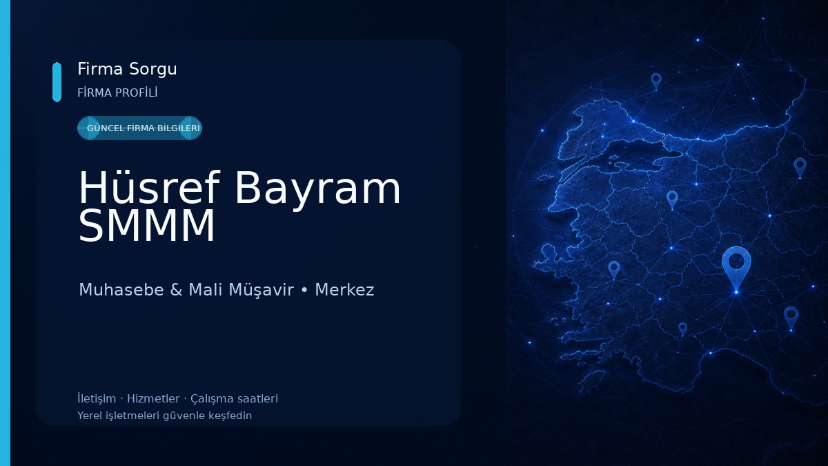Hüsref Bayram SMMM