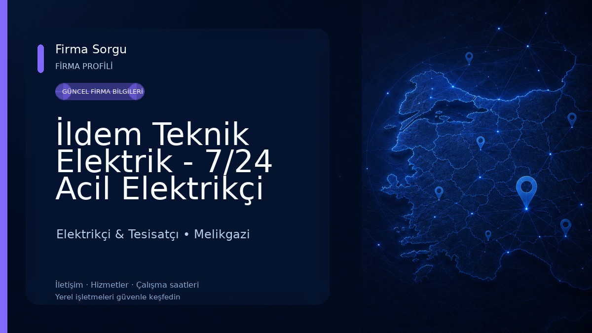 İldem Teknik Elektrik - 7/24 Acil Elektrikçi