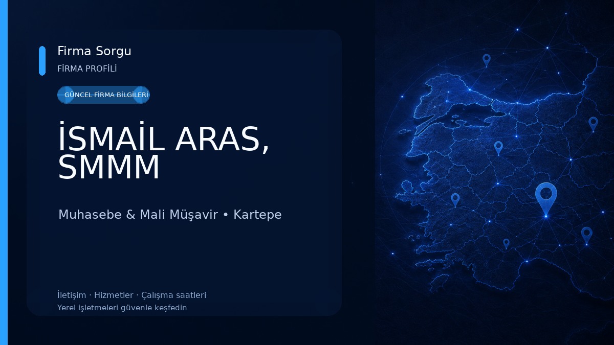 İSMAİL ARAS, SMMM