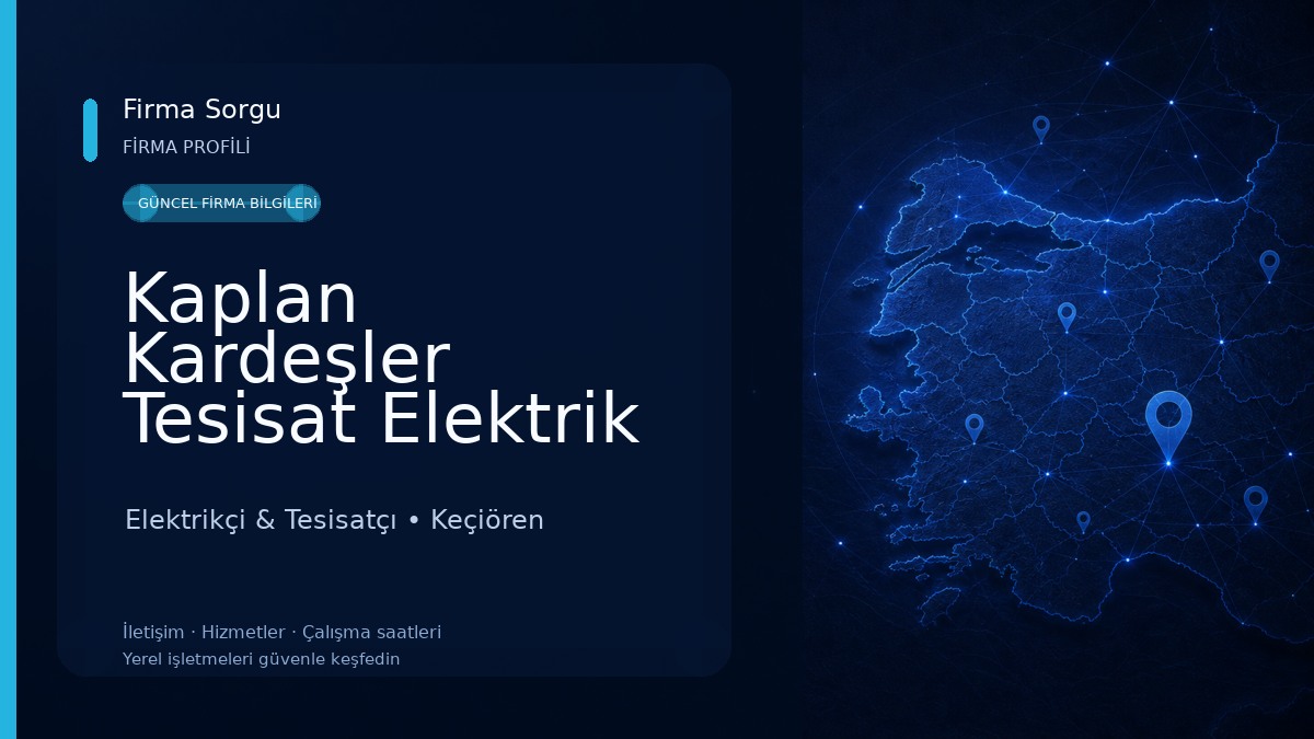 Kaplan Kardeşler Tesisat Elektrik
