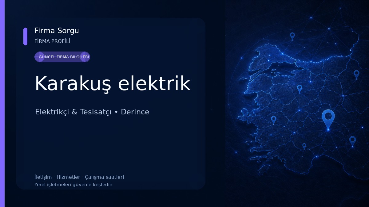 Karakuş elektrik