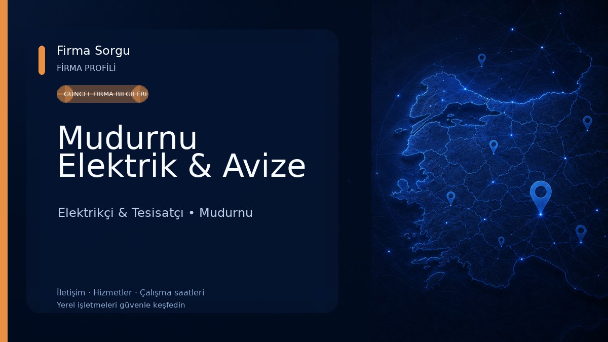 Mudurnu Elektrik & Avize