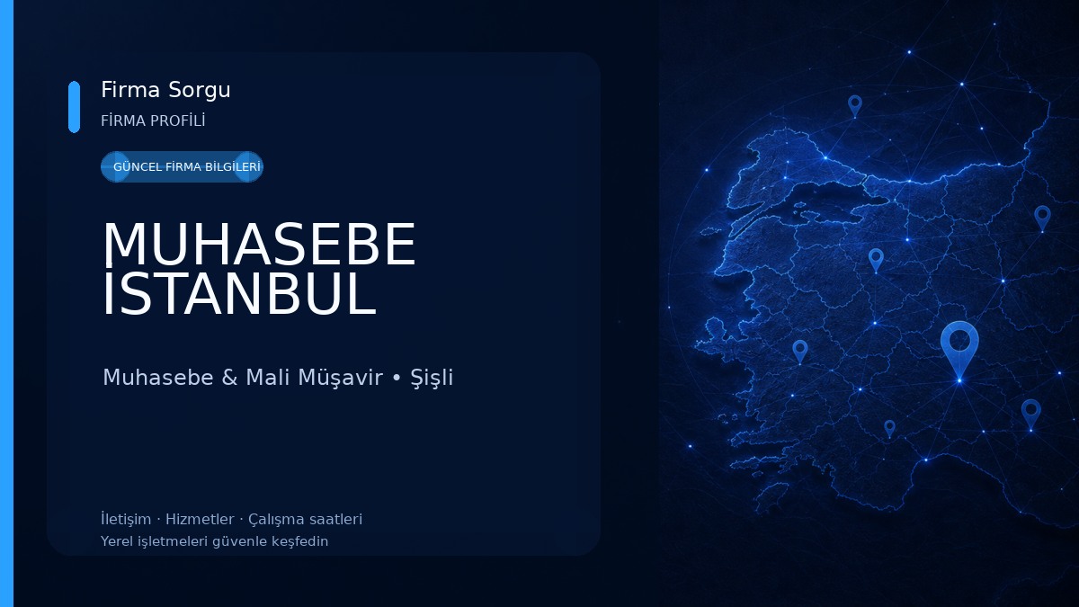 MUHASEBE İSTANBUL