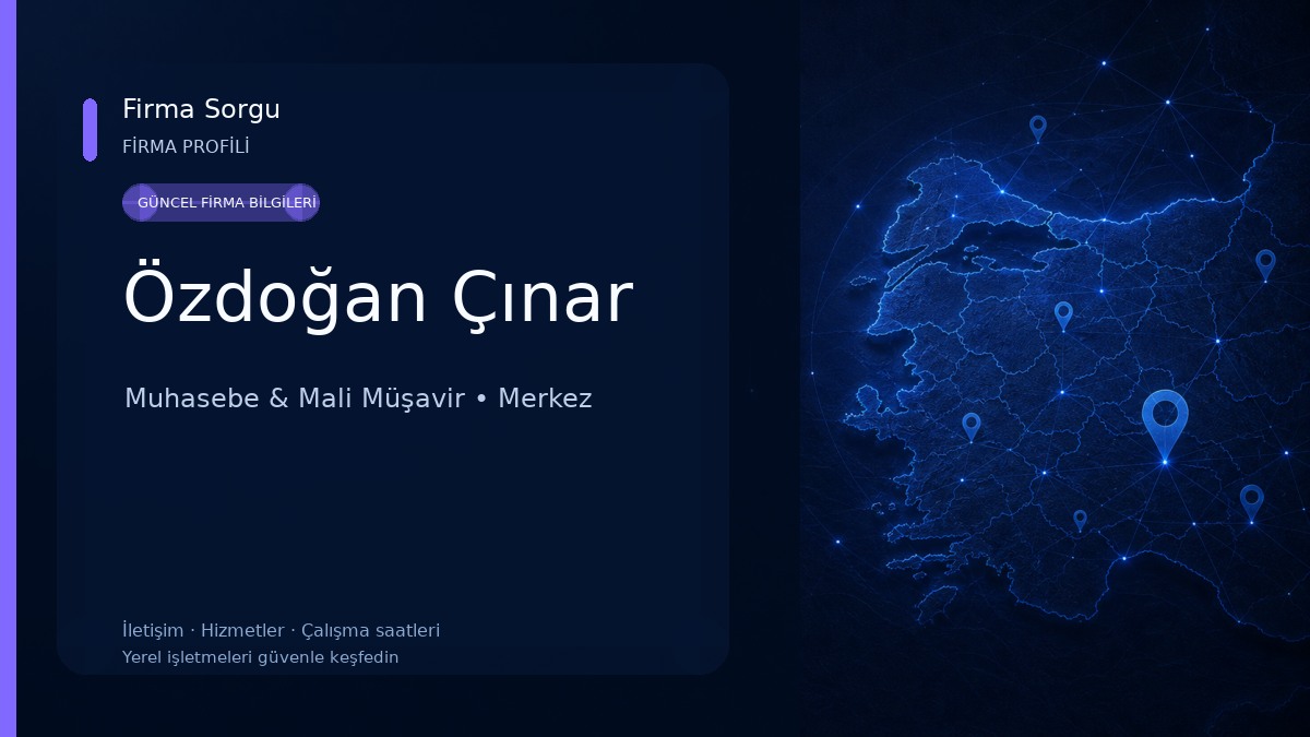 Özdoğan Çınar