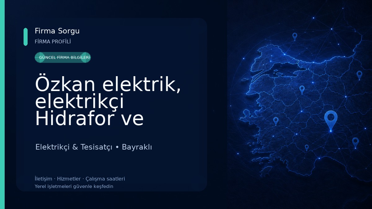 Özkan elektrik, elektrikçi Hidrafor ve dalgıç pompa