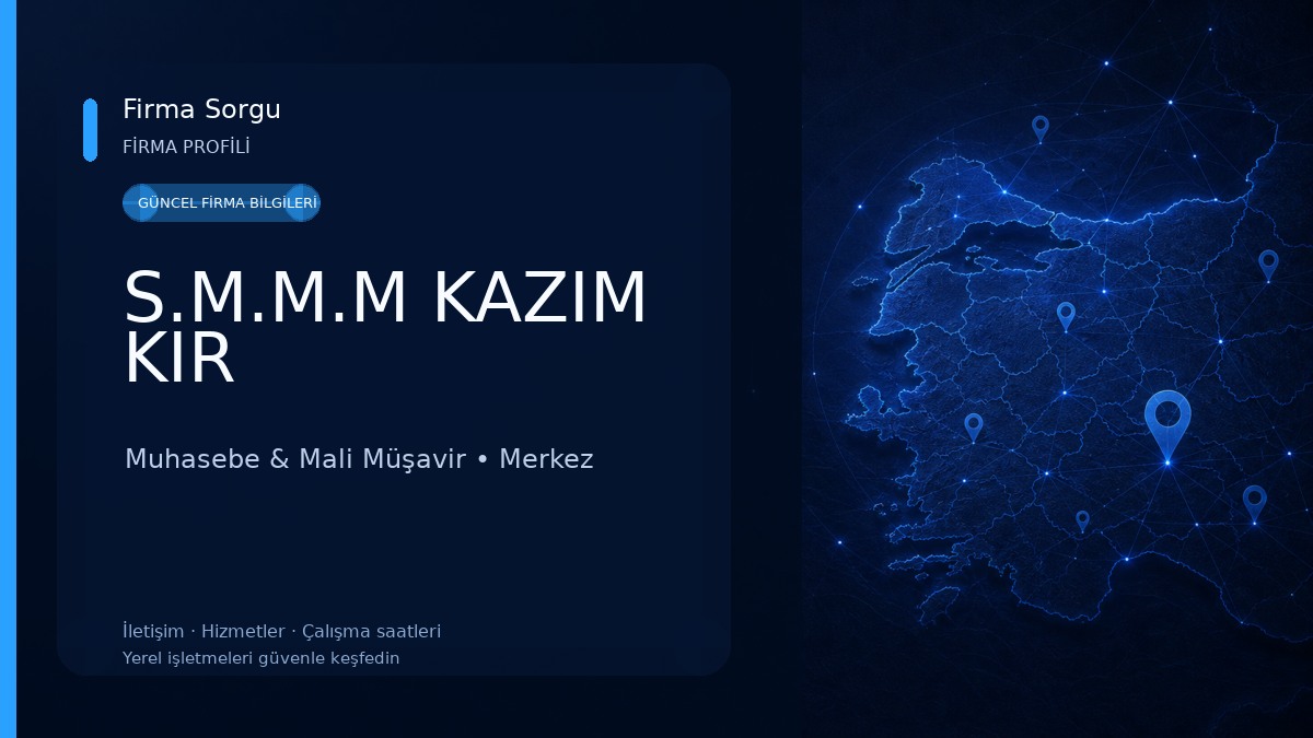 S.M.M.M KAZIM KIR