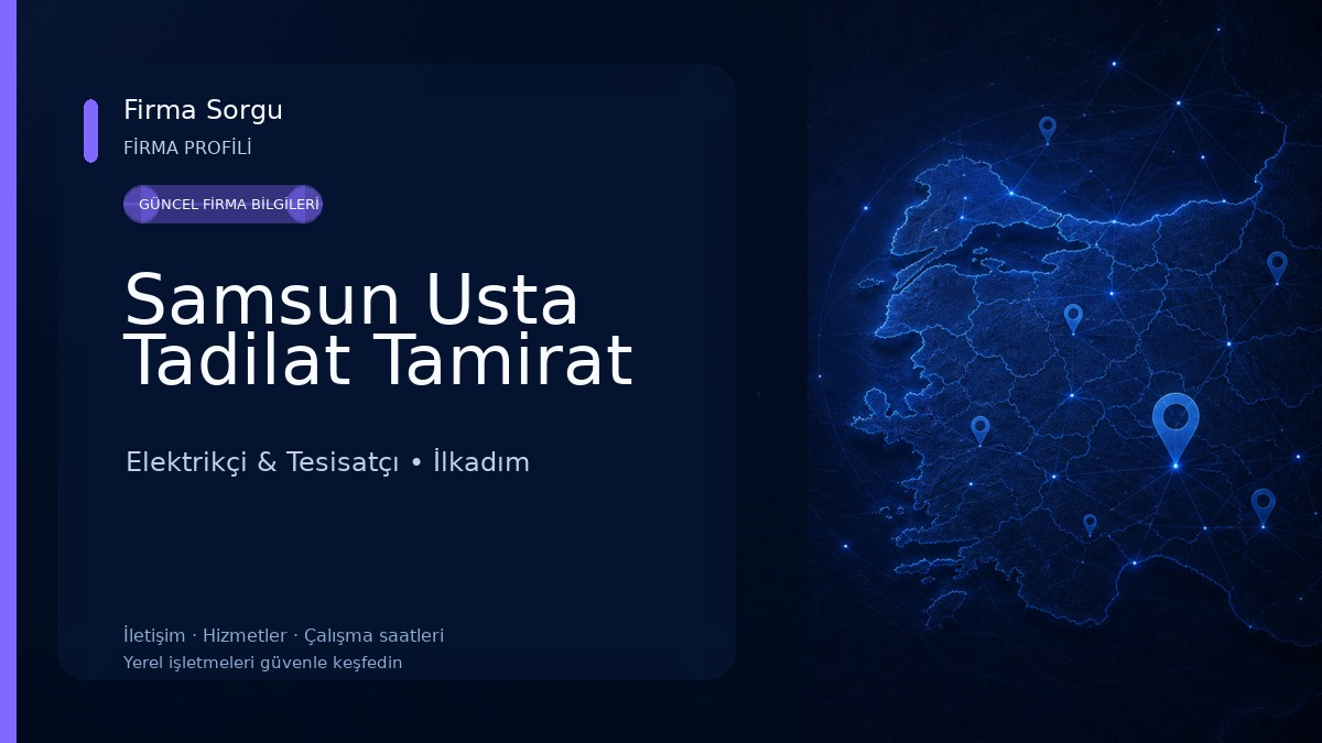 Samsun Usta Tadilat Tamirat