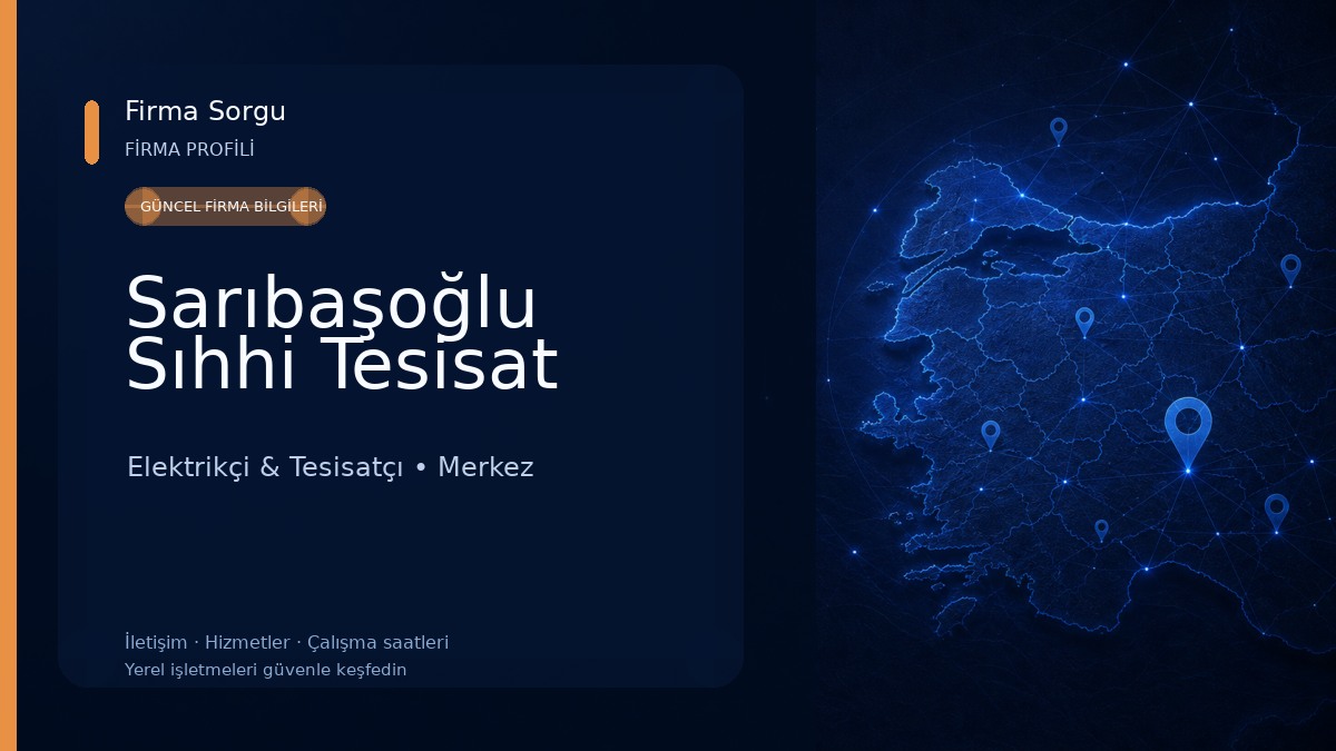 Sarıbaşoğlu Sıhhi Tesisat