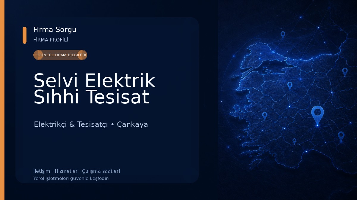 Selvi Elektrik Sıhhi Tesisat
