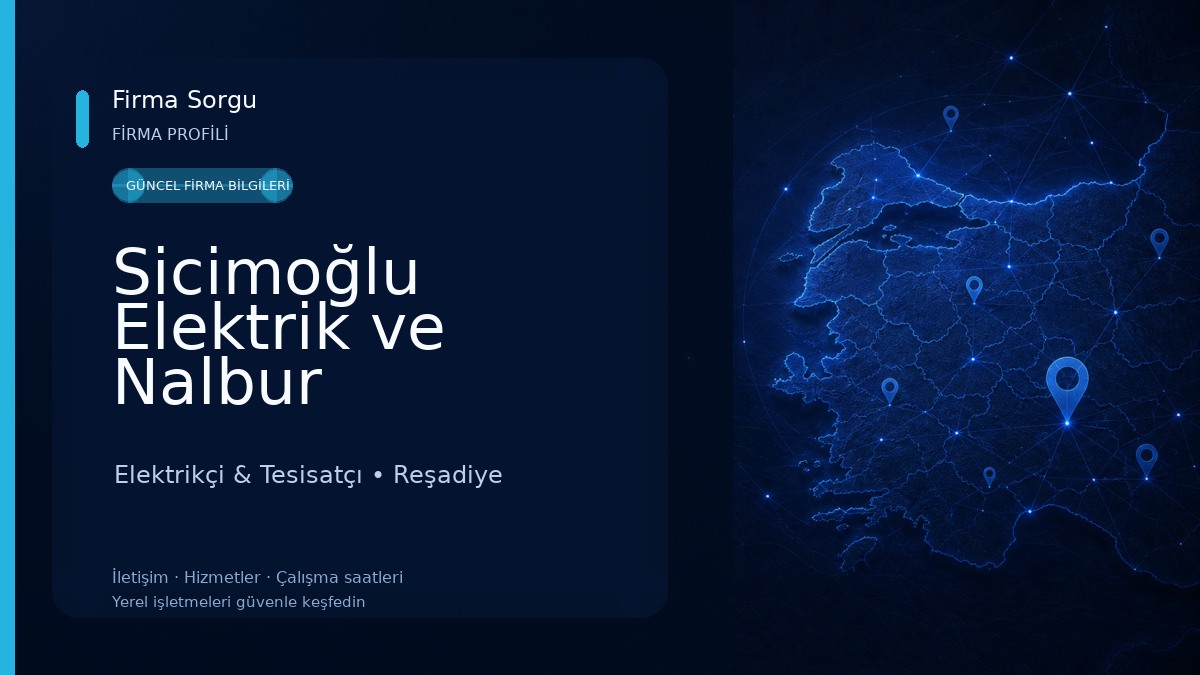 Sicimoğlu Elektrik ve Nalbur malzemeleri