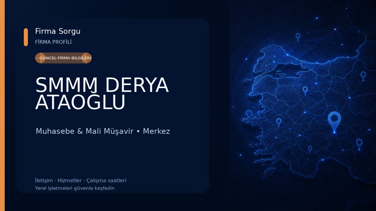 SMMM DERYA ATAOĞLU