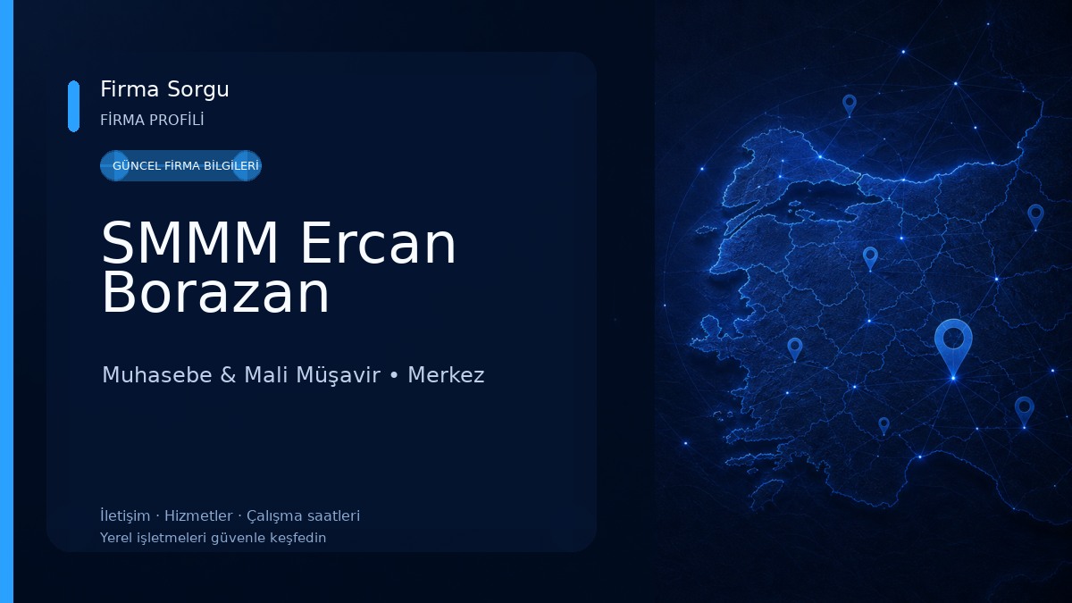 SMMM Ercan Borazan