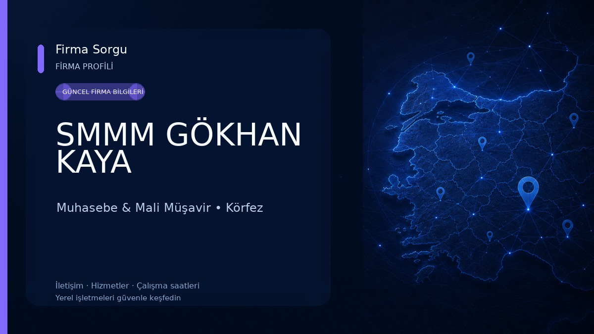 SMMM GÖKHAN KAYA