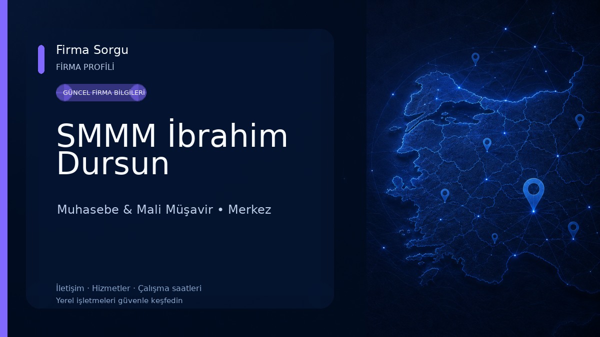 SMMM İbrahim Dursun