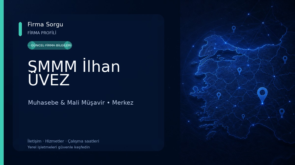 SMMM İlhan ÜVEZ