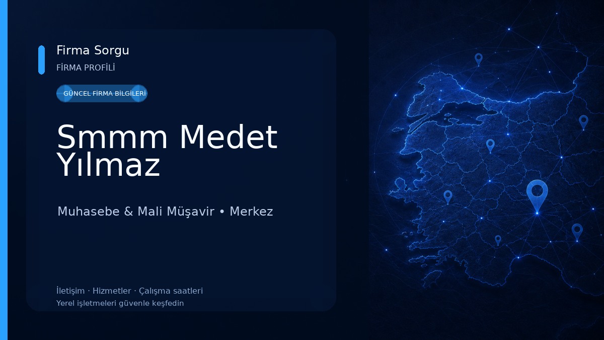 Smmm Medet Yılmaz