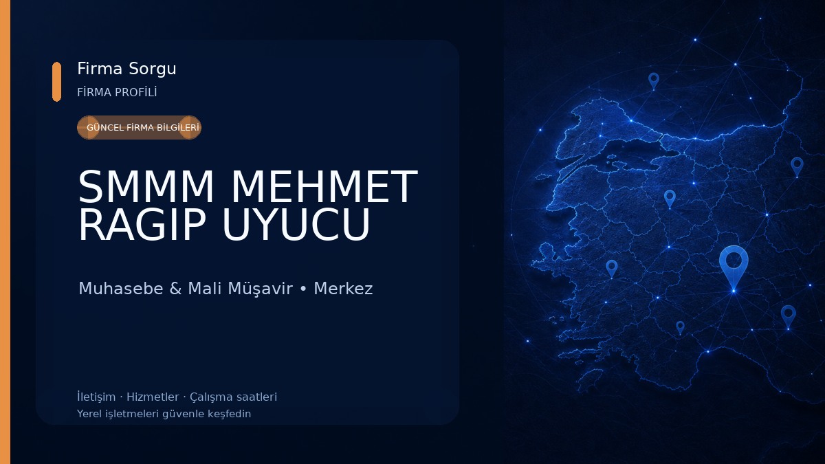 SMMM MEHMET RAGIP UYUCU