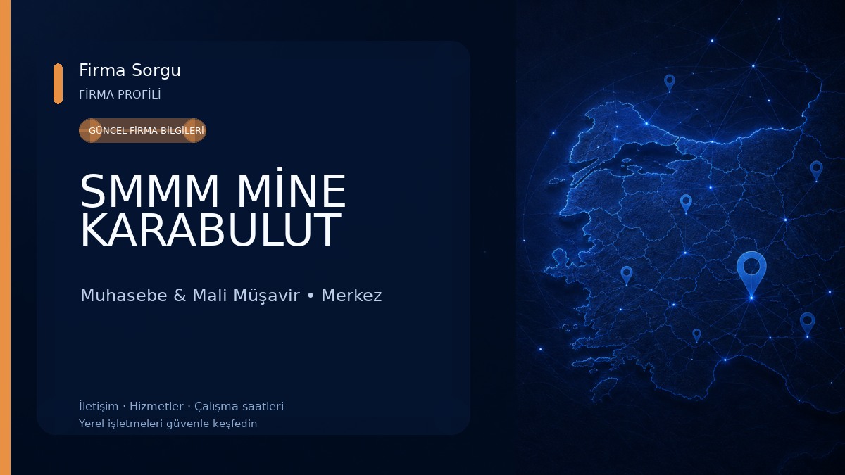 SMMM MİNE KARABULUT