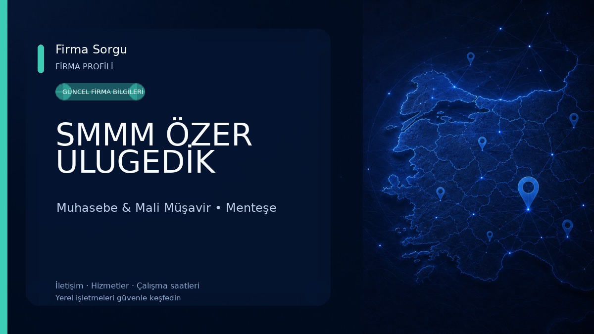 SMMM ÖZER ULUGEDİK